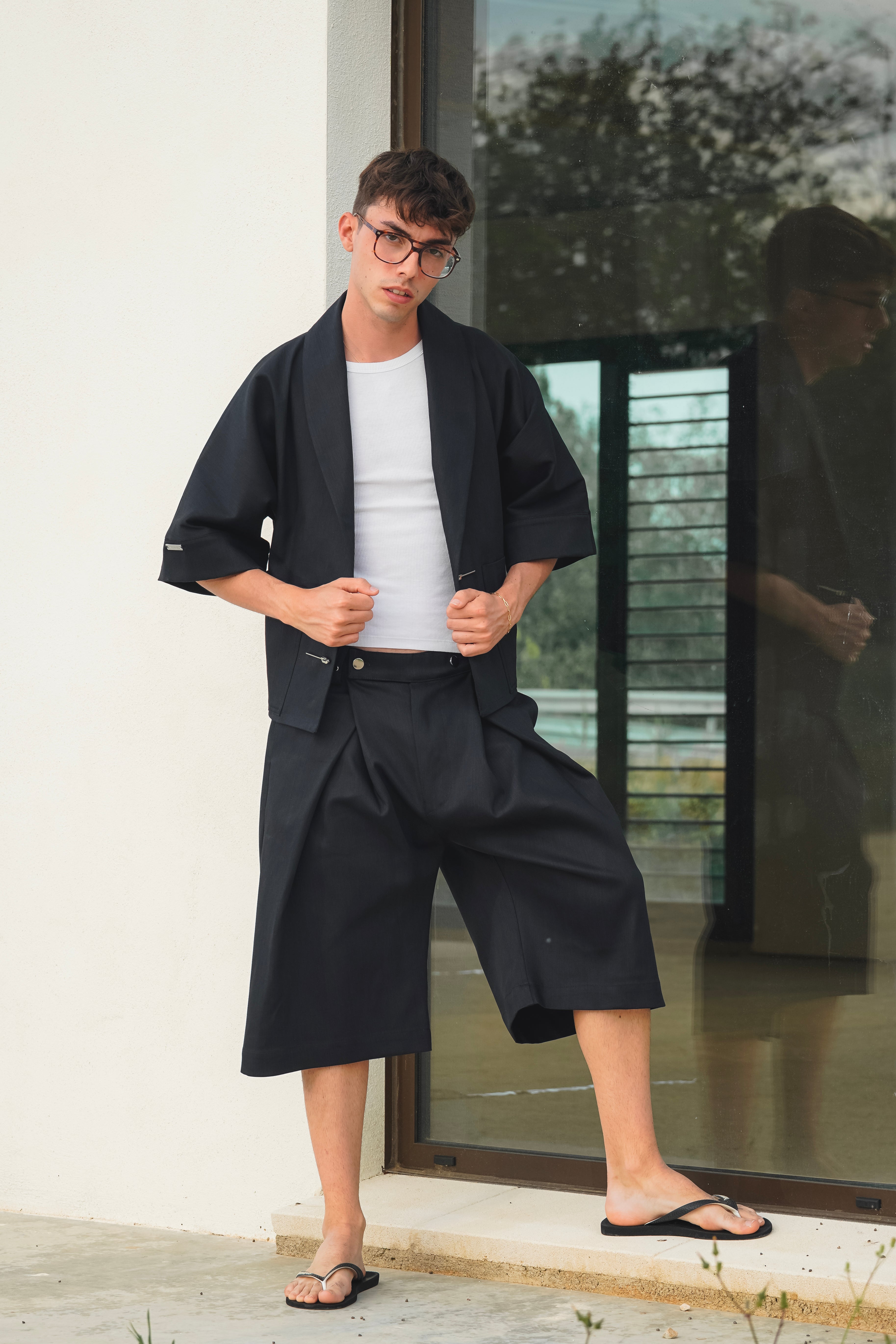JORTS - BLACK
