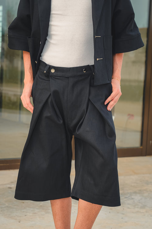 JORTS - BLACK